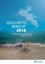 Titel Geschäftsbericht 2018 - Fischer an der Ostsee in Vorpommern
