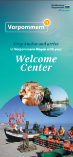 Welcome Center in Vorpommern-Rügen drop anchor and arrive