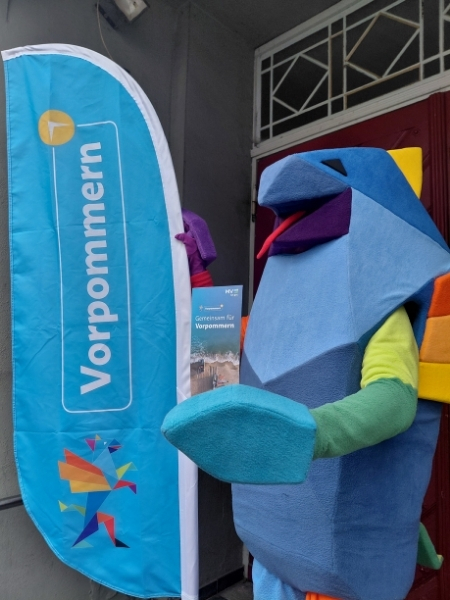 Vorpommern-Greif Maskottchen